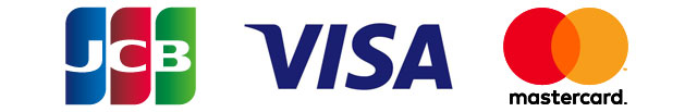 対応クレジットカード JCB/VISA/Master